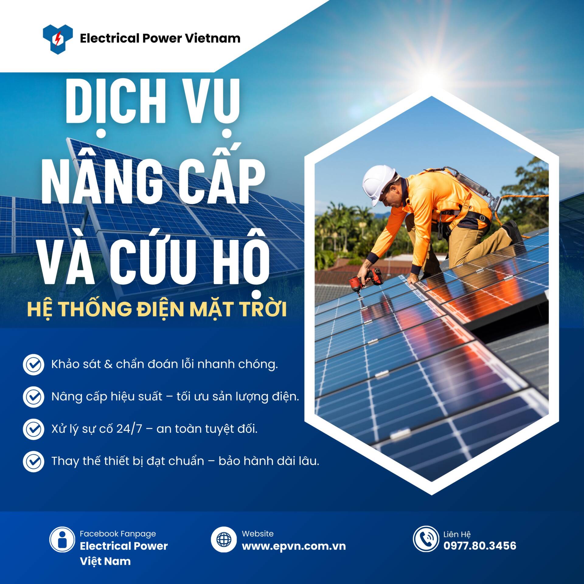 EPVN – Bác sĩ chuyên gia cứu hệ thống NLMT cũ, nâng cấp theo chuẩn 2025